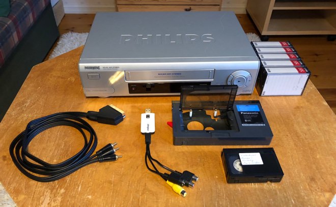 convert vhs tapes to digital using pc