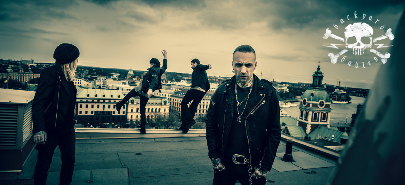 Backyard Babies promotion photo