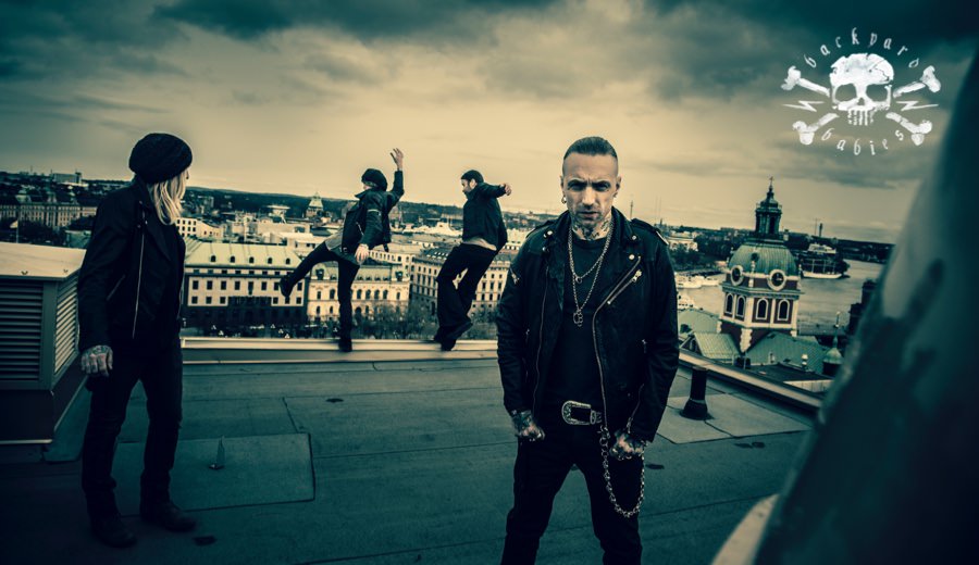 Promo photo of the rock band Backyard Babies